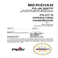 Piper PA-46-500TP Meridian with Garmin G1000 and GFC700 System Pilots Operating Handbook and Flight Manual VB-2543_v14