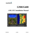 Garmin G500/G600 AML STC Installation Manual 190-00601-06_v2022