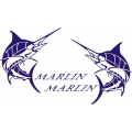Marlin Boat Logo,Decals!