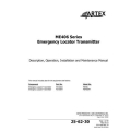 Artex ME406 Series Emergency Locator Transmitter Description, Operation, Installation and Maintenance Manual 570-1600 Rev-M