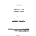 Avco Lycoming Prestolite SSP-1471-3 Starter Alternator Maintenance Manual 1985