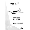 Mooney Mark 21 M20C OWNER'S MANUAL 1966
