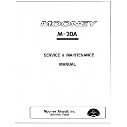 Mooney M-20A Service & Maintenance Manual