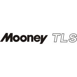 Mooney TLS Aircraft Decal/Sticker 2''high x 13''wide!