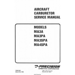 Carburetor Models MA3A, MA3PA, MA3SPA, MA4SPA Service Manual