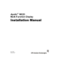 Apollo MX20 Multi-Function Display Installation Manual 560-1025-07