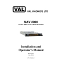 Val Nav 2000 Ultra-Thin Navigation Receiver Installation and Operator's Manual PN-172203-2