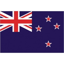 New Zealand Flag Decal Vinyl/Sticker 8" wide! 