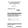 Beechcraft Sundowner 180 C23  Pilot's Operating Handbook and Airplane Flight Manual P/N 169-590008-23 / P/N 169-590008-23A4