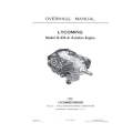 Lycoming Model O-435-A Aviation Engine Overhaul Manual 60295-1