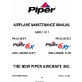 Piper 6X/6XT Maintenance Manual PA-32-301FT/XTC  Part # 766-854_v2004