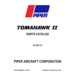 Piper Tomahawk II PA-38-112 Parts Catalog 761-659_v2012