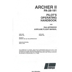 Piper PA-28-181 Archer II Pilot's Operating Handbook 