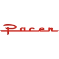 Piper Pacer Aircraft Decal,Sticker 1''high x 10''wide!