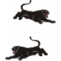 Panther! Sticker/Decals!