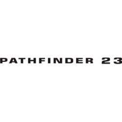 Piper Pathfinder 23 Aircraft Decal,Sticker 1 1/2''high x 30 1/2''wide!