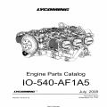 Lycoming Parts Catalog PC-615-14 IO-540-AF1A5