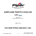 Piper 6XT PA-32-301 XTC Serial Numbers 3255001 and Up Parts Catalog 766-855_v2004