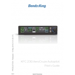 Bendix King KFC 230 AeroCruze Autopilot Pilot's Guide PIN:890000019-001