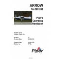  Piper Arrow PA-28R-201 (SN 2844001 AND UP) POH Pilot's Operating Handbook and Flight Manual