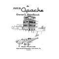 Piper Apache Model PA-23-235 Owner's Handbook 753-624
