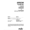Piper PA-28R-201 Arrow (SN 2844001 and UP) Pilot's Operating Handbook and FAA Approved Airplane Flight Manual VB-1612_v2011