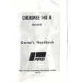 Piper Cherokee 140 B PA-28-140 Owner's Handbook 753-787_v1991