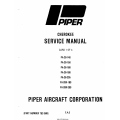 Piper Cherokee Service Manual  PA-28-140, PA-28-150, PA-28-160, PA-28-180, PA-28-235, PA-28R-180, PA-28R-200 Rev.2008 Part # 753-586