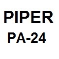Piper PA-24 Manuals