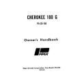 Piper Cherokee 180 G PA-28-180 Owner's Handbook 761-490