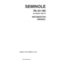 Piper PA-44-180 Seminole (SN 4496001 AND UP) Information Manual 761-873