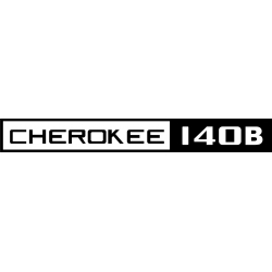 Piper Cherokee 140B Decal/Sticker 2.32" high by 12" wide!