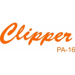 Piper Clipper PA-16 Sticker/Decal! Vinyl Graphics 3.96" high by 10" wide!