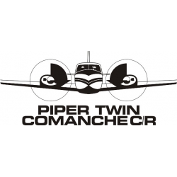 Piper  Twin Comanche C/R Airplane Decals!