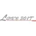 Piper Lance 301T Decal/Vinyl Sticker! 2.38" high by 12" wide!