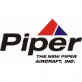 Piper The New Aircraft Decal,Sticker 7.5''high x 11.25''wide!