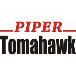 Piper Tomahawk Decal/Vinyl Sticker 