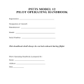 Pitts Model 12 Airplane Flight and Maintenance Manual