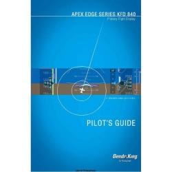 Bendix King KFD 840 Apex Edge Series Pilot's Guide PIN:7450-0840-01 v2010
