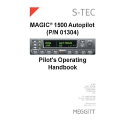 S-Tec Magic 1500 Autopilot Pilot's Operating Handbook PN-01304