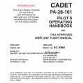 Piper Cadet PA-28-161 Pilot's Operating Handbook amd FAA Approved Airplane Flight Manual VB-1360