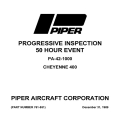 Piper PA-42-1000 Cheyenne 400 Progressive Inspection 50 Hour Event 761-851