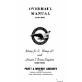 Pratt & Whitney Wasp Jr, B, Wasp H1 and Hornet E Series Engines Overhaul Manual Part No. 48616