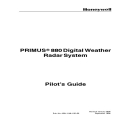Honeywell Primus 880 Digital Weather Radar System Pilots Guide A28-1146-102-03