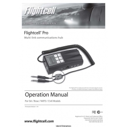 FlightCell Connect and Communication Hub Operation Manual