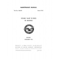 Pratt & Whitney Double Wasp (R-2800) CB Engines Maintenance Manual Part No. 166498 Revised December 1955