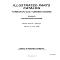 Pratt & Whitney Model PW305, PW305A, PW305B Illustrated Parts Catalog 30B1403