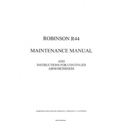 Robinson Model R44 Maintenance Manual v06