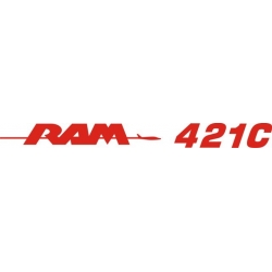 Ram 421 C Aircraft Decal/Sticker !