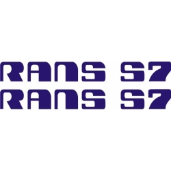 Rans S7 Aircraft Logo,Decals!
